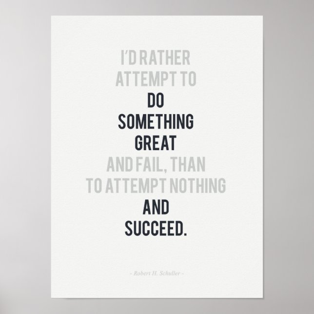Do Something Great Poster (Front)