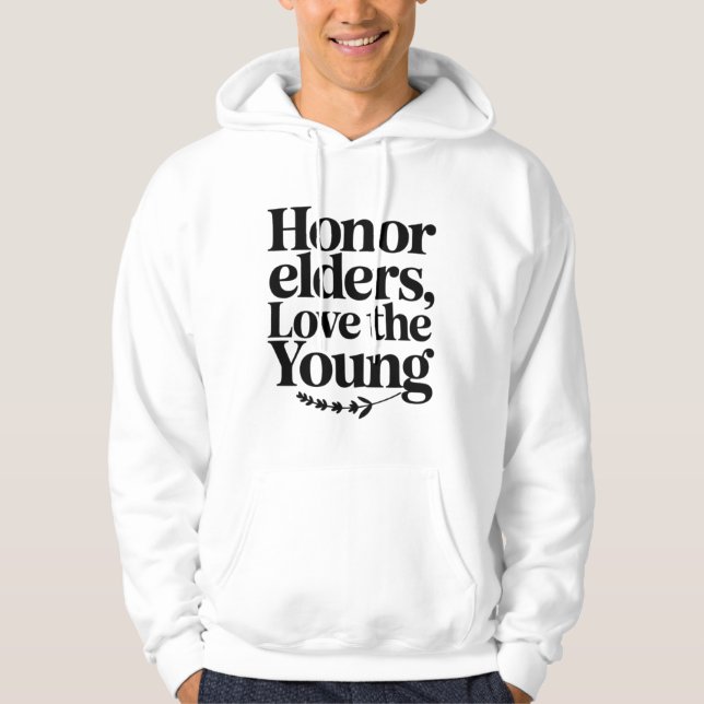 Do Something Today That Will Help You Tomorrow Hoodie (Front)