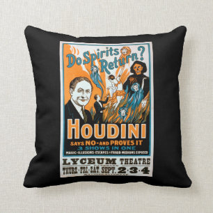 Do Spirits Return? Houdini Says NO - Proves It Cushion