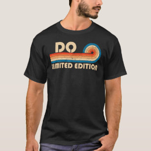 DO Surname Retro Vintage 80s 90s Birthday Reunion T-Shirt