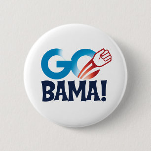 Do the Bama Bump! 6 Cm Round Badge