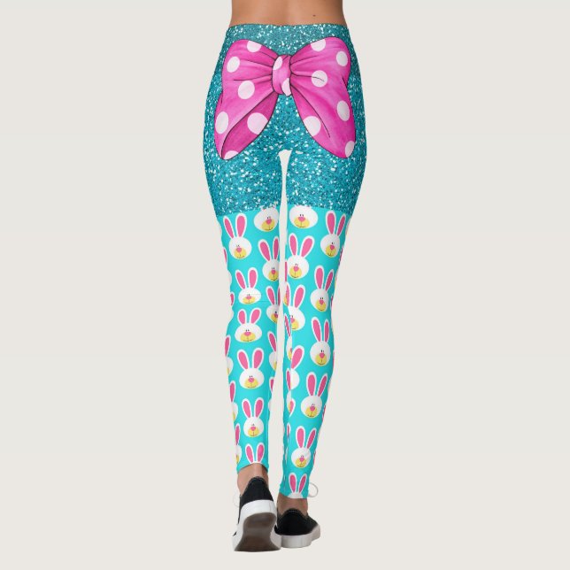 Do the Bunny Pop Pop Fashion Leggings (Back)
