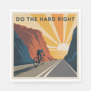 Do The Hard Right Napkin