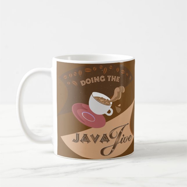 Do The Java Jive Coffee Mug (Left)