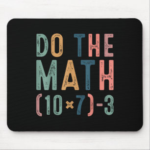 Do The Math 67 Funny Six Seven Meme Teacher Women  Mouse Pad