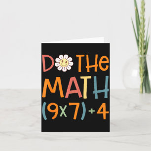 Do The Math 67 Meme Funny Six Seven Math Teacher S Card