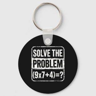 Do The Math 67 Meme Funny Six Seven Men Women Teac Key Ring