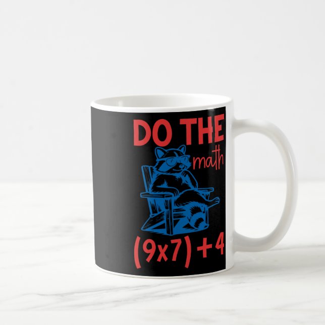 Do The Math, 67 Meme, Funny Six Seven Teacher Funn Coffee Mug (Right)