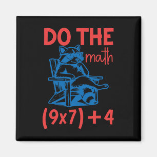 Do The Math, 67 Meme, Funny Six Seven Teacher Funn Magnet