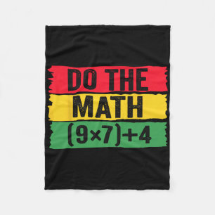 Do The Math 67 Meme Funny Six Seven Teacher Joke B Fleece Blanket