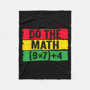 Do The Math 67 Meme Funny Six Seven Teacher Joke B Fleece Blanket