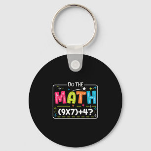 Do The Math 67 Meme Match Teacher Funny Key Ring