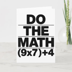 Do The Math Equation Thanksgiving Teacher 67 Six S Card