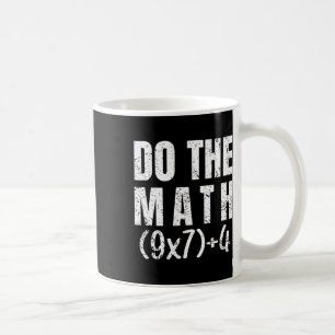 Do The Math Equation Thanksgiving Teacher 67 Six S Coffee Mug
