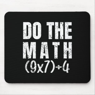 Do The Math Equation Thanksgiving Teacher 67 Six S Mouse Pad