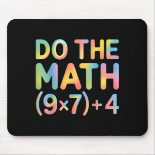 Do The Math Equation Thanksgiving Teacher 67 Six S Mouse Pad