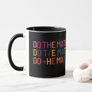 Do the math, math teacher mug