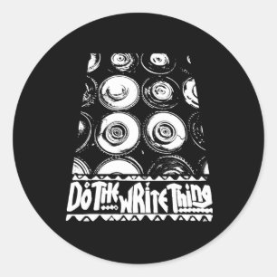 Do The Write Thing Pt121 Sticker