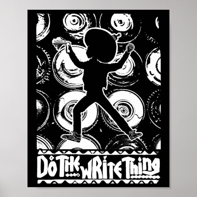 Do The Write Thing Pt147 Sticker  Poster (Front)