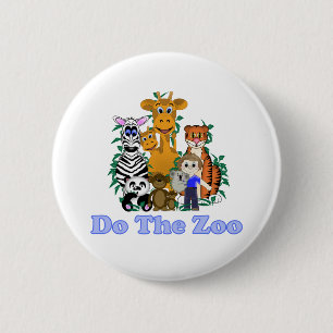 Do The Zoo 6 Cm Round Badge