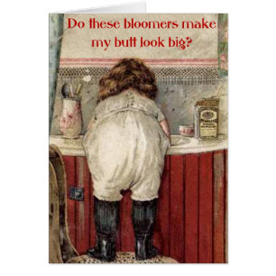 Do These Bloomers Make My Butt Look Big?