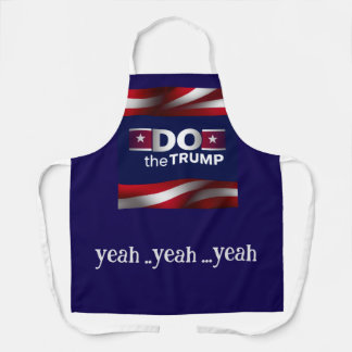 DO theTRUMP All-Over Patriotic Print Apron