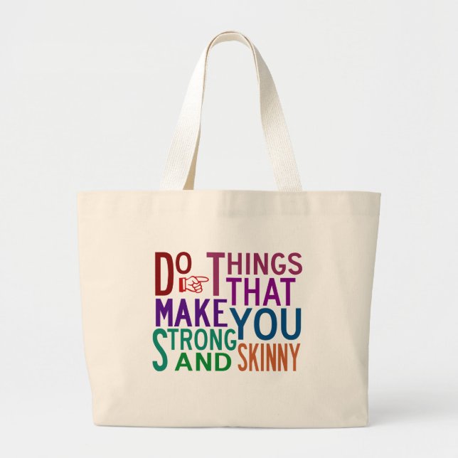 Do Things - Gym Tote (Front)