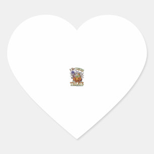 Do Tricks Treats Halloween Pumpkin Basket Candy Sk Heart Sticker