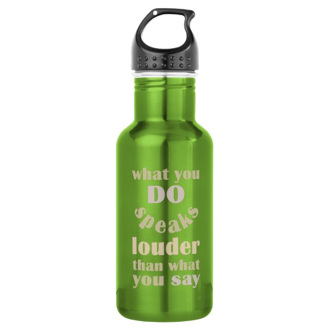Do vs. Say custom 532 Ml Water Bottle (Front)