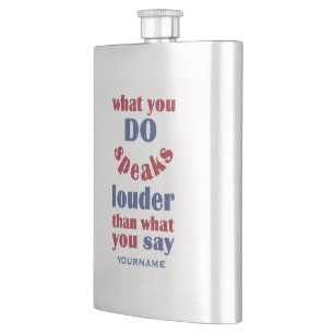 Do vs. Say custom flask