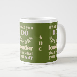 Do vs. Say custom mugs
