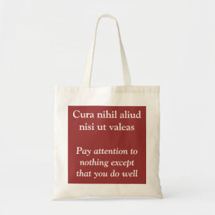 Do well - Cicero inspirational quote Tote Bag