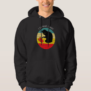 Do What I Want Vintage Black Cat Red Cup Funny My Hoodie