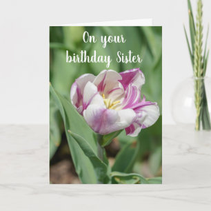 DO WHAT MAKES YOU "HAPPY" ON BIRTHDAY *SISTER* CARD