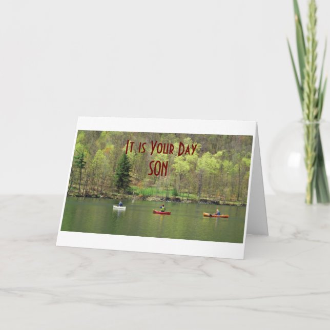 *DO WHAT MAKES YOU HAPPY** ON YOUR BIRTHDAY "SON" CARD (Front)