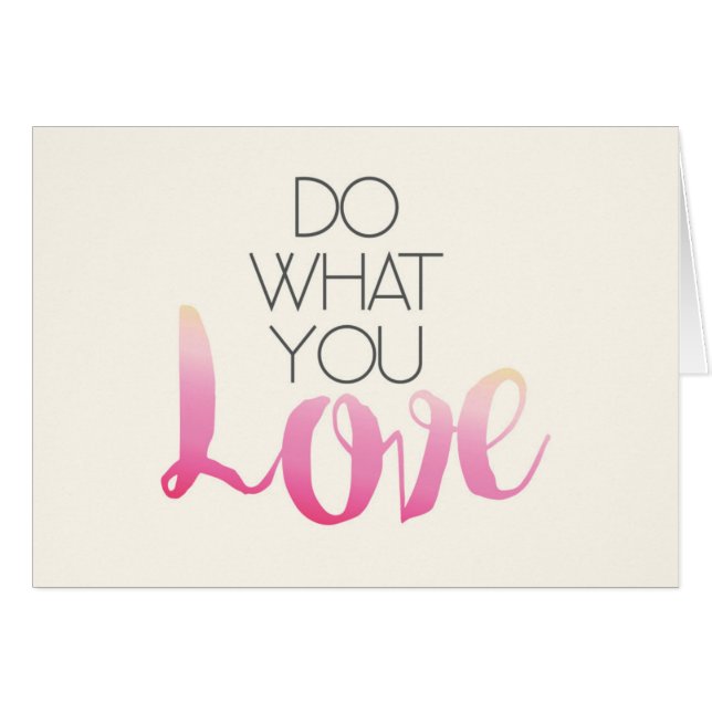 Do What You Love 2 (Front Horizontal)