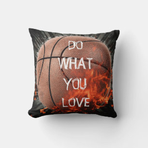 Do What You Love - Basketball Cushion