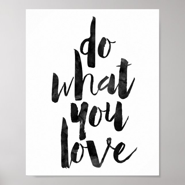 Do What You Love Poster (Front)