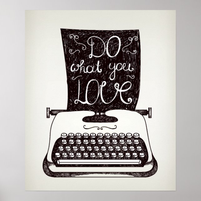Do What You Love Poster (Front)
