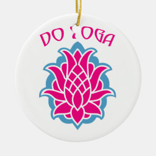 Do yoga ceramic tree decoration