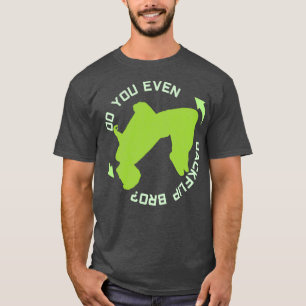 Do You Even Backflip Bro Gymnastics T-Shirt