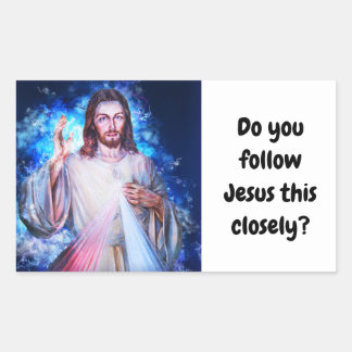 Do You Follow Jesus This Closely? Bumper Sticker