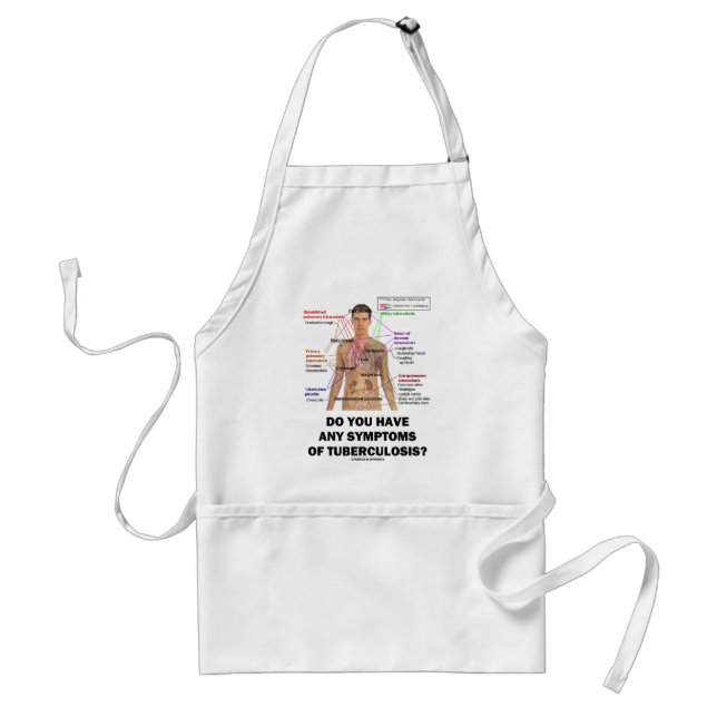 Do You Have Any Symptoms Of Tuberculosis? Standard Apron (Front)