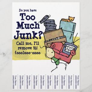 Do you have Too Much Junk? Flyer