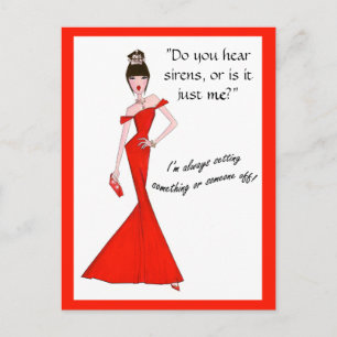 Do You Hear Sirens, Or Is It Just Me? Postcards