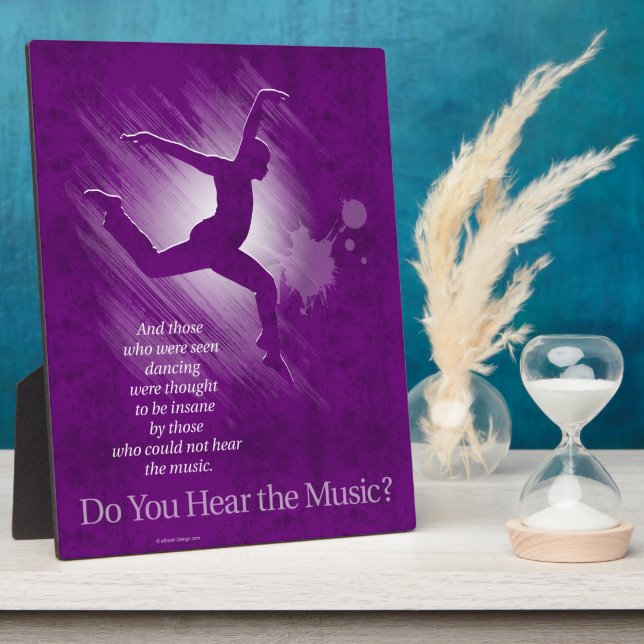 Do You Hear The Music? Plaque (Side)