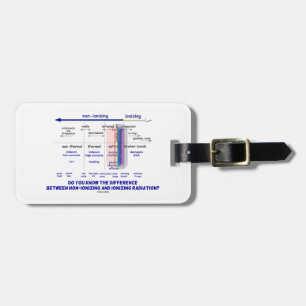 Do You Know Difference Non-Ionising Ionising Luggage Tag