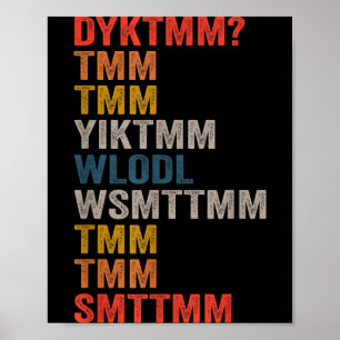Do You Know The Muffin Man Dyktmm Funny Quote 1 Poster
