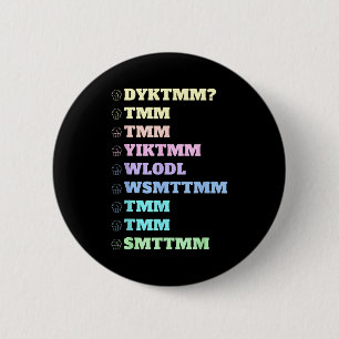 Do You Know The Muffin Man Dyktmm Nostalgia Funny 6 Cm Round Badge