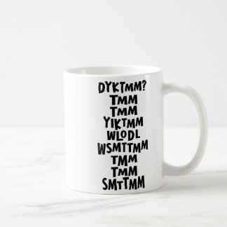Do You Know The Muffin Man Dyktmm Nostalgia Funny  Coffee Mug